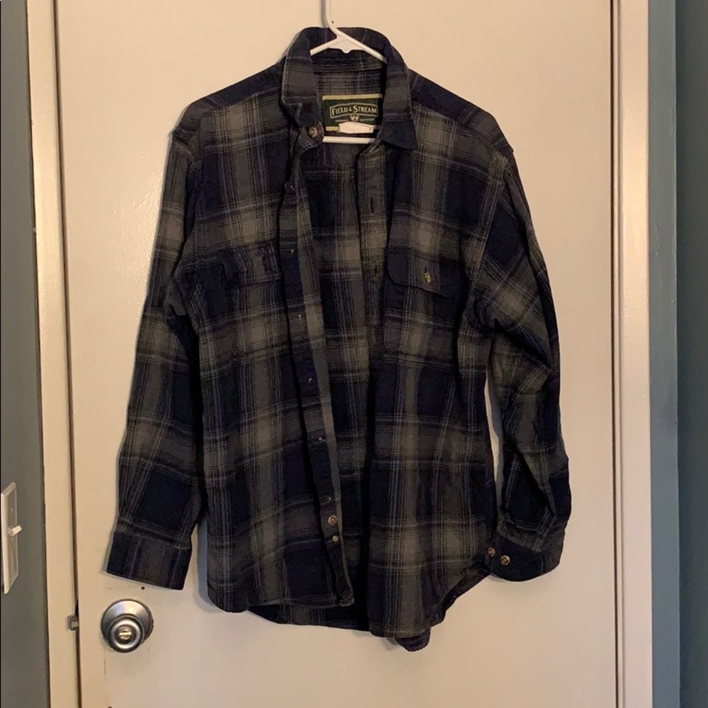 Black and Grey Flannel